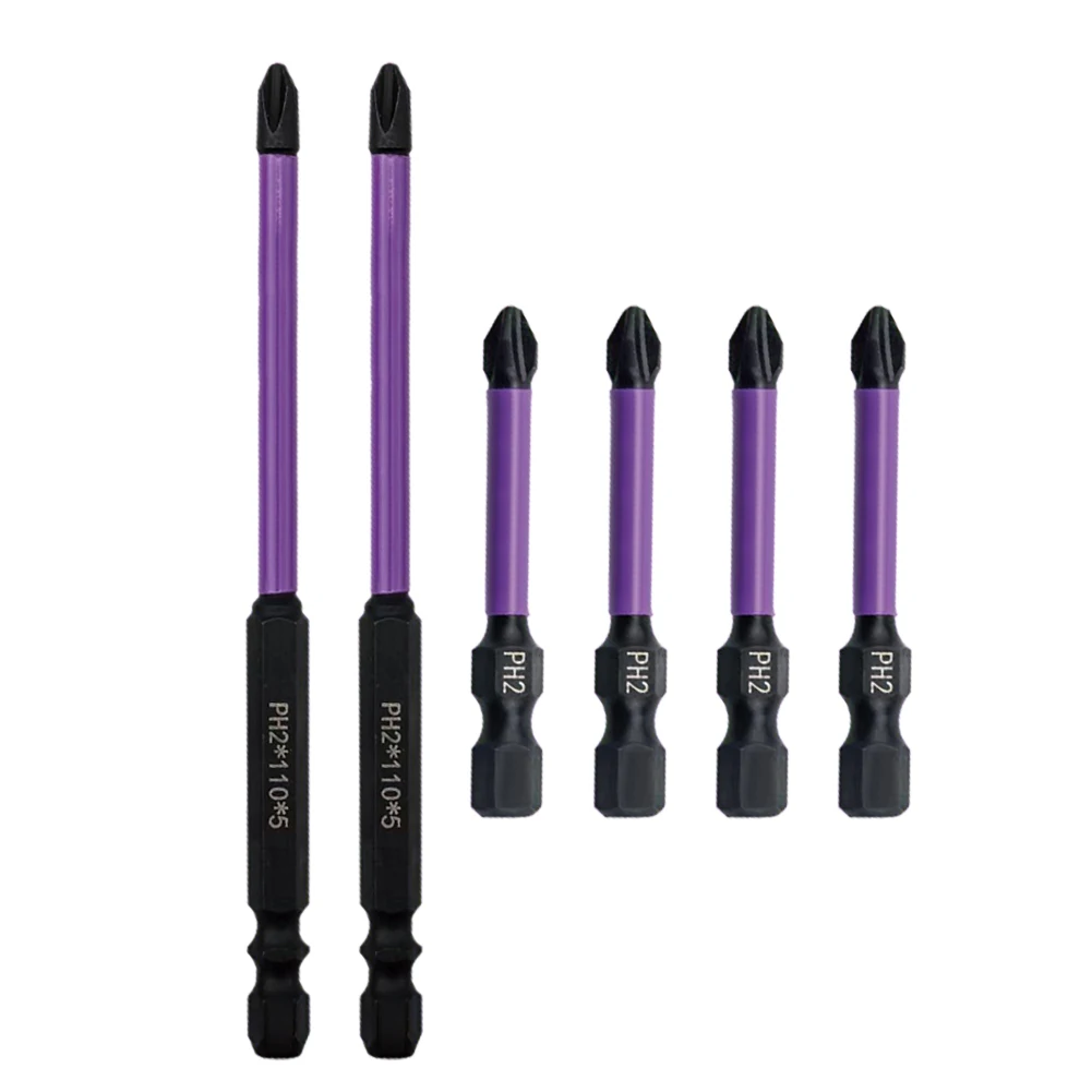 Magnetic Cross Screwdriver Bits Batch Head Impact Strong Cross PH2 High Hardness Hand Drill Bit Screw Driver Hand Tools
Magnetic Cross Screwdriver Bits Batch Head Impact Strong Cross PH2 High Hardness Hand Drill Bit Screw Driver Hand Tools