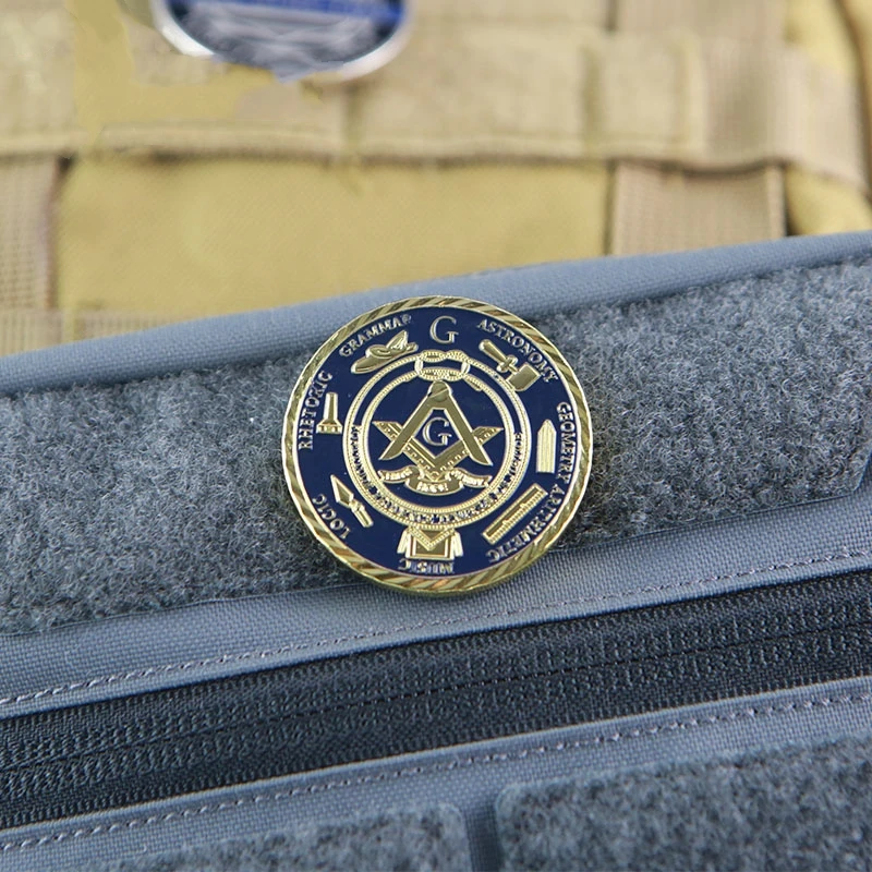 Metal Morale Badge Tactical Armband European&American Freemasons G English Circular Hook&Loop Patch Backpack Decorative Sticker
Metal Morale Badge Tactical Armband European&American Freemasons G English Circular Hook&Loop Patch Backpack Decorative Sticker