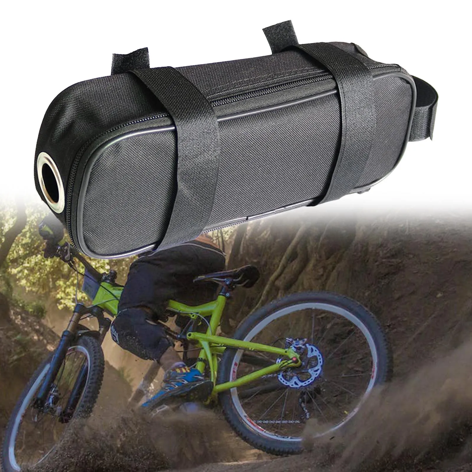 Brand New Sporting Goods Bicycle Bag Large Bag 27cmx9.5cmx7cm Conversion Accessory Electric Bicycle Plug Wire Bag
Brand New Sporting Goods Bicycle Bag Large Bag 27cmx9.5cmx7cm Conversion Accessory Electric Bicycle Plug Wire Bag
