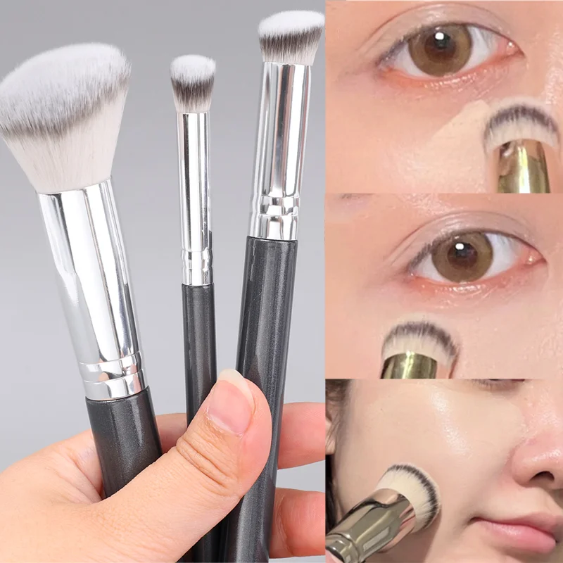 1/3PCS Makeup Brushes Professional Angled Cover Dark Circle Foundation Concealer Cream Contour Brush Face Beauty Make Up Tools
1/3PCS Makeup Brushes Professional Angled Cover Dark Circle Foundation Concealer Cream Contour Brush Face Beauty Make Up Tools