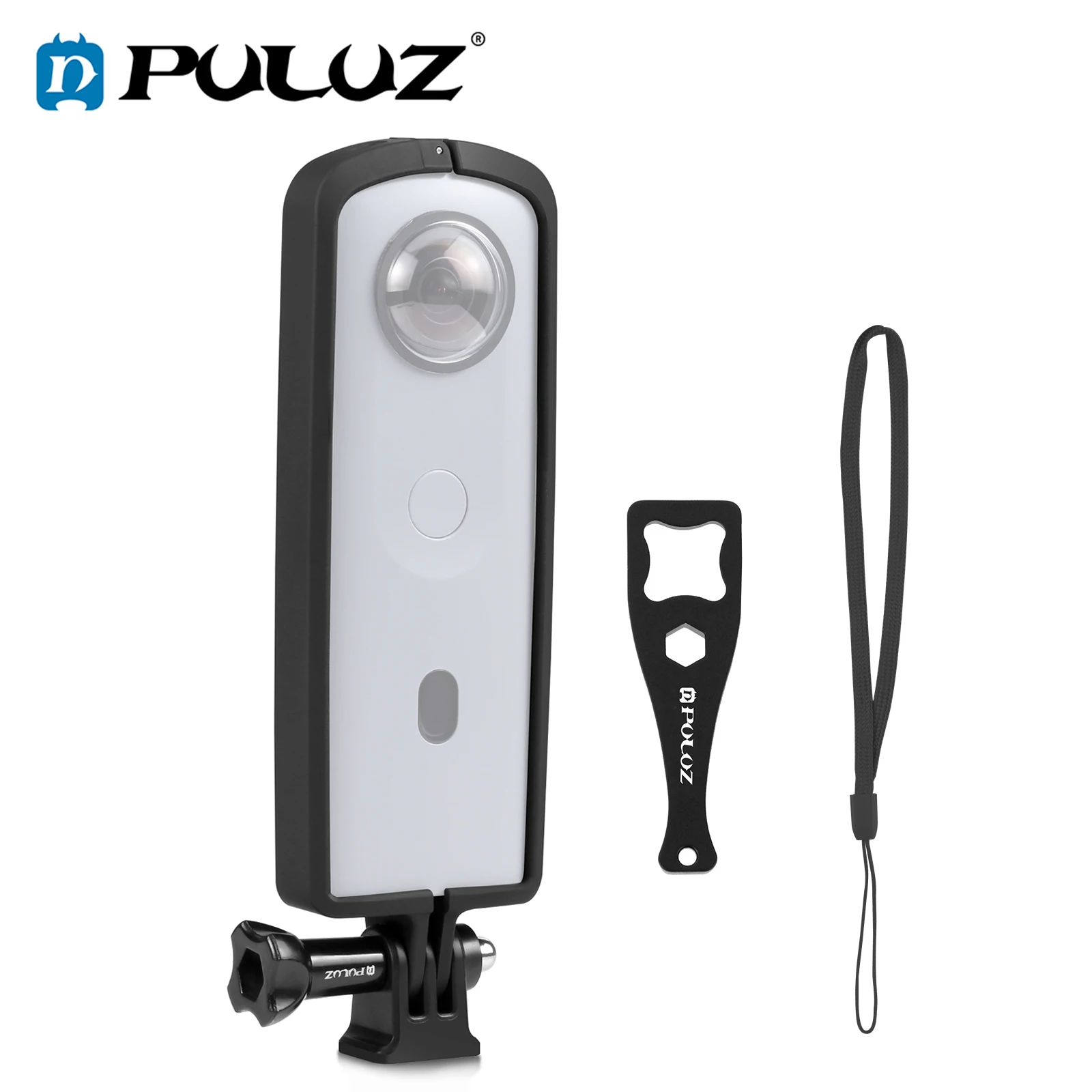 PULUZ ABS Plastic Protective Frame For Ricoh Theta SC2 Case Mounting Bracket With Cold Shoe Panoramic Camera Accessories
PULUZ ABS Plastic Protective Frame For Ricoh Theta SC2 Case Mounting Bracket With Cold Shoe Panoramic Camera Accessories