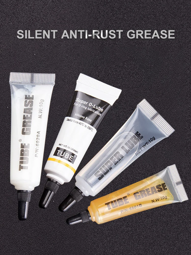 New Lubricant Food Grade Silicone Grease Lube Multi-purpose Reduce Noise For Printer Bike Chain Bearing O-Ring Gears Maintenance
New Lubricant Food Grade Silicone Grease Lube Multi-purpose Reduce Noise For Printer Bike Chain Bearing O-Ring Gears Maintenance