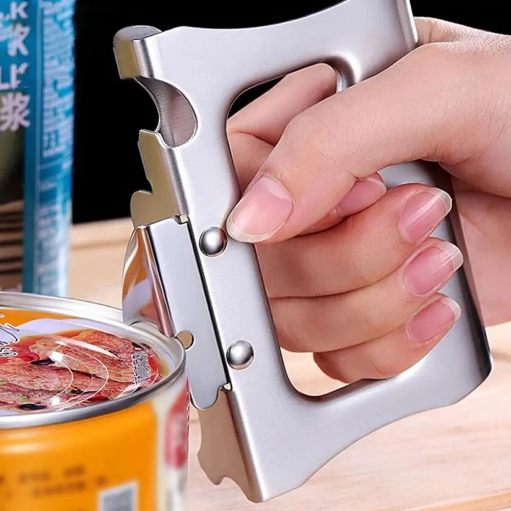 

2 In 1 Bottle Can Opener Creativity Multifunctional Stainless Steel Beer Can Openers Gadgets For Bar Kitchen Accessories Gi R6T4