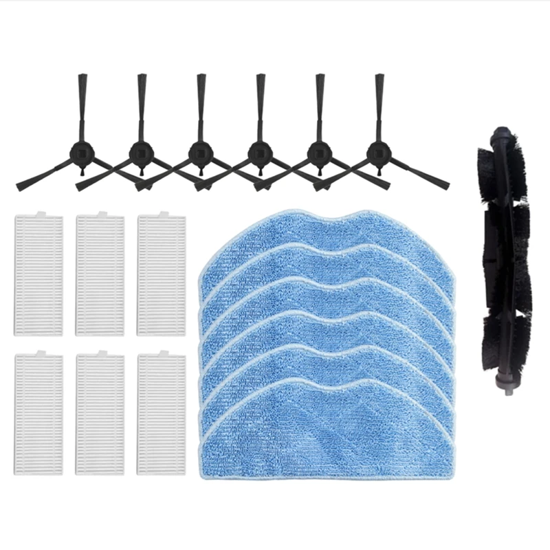 For 360 S8 / S8 Plus Robot Vacuum Cleaner Spare Parts Main Brush Side Brush Hepa Filter Mop Cloth
For 360 S8 / S8 Plus Robot Vacuum Cleaner Spare Parts Main Brush Side Brush Hepa Filter Mop Cloth