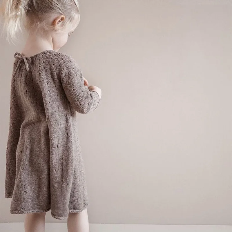 Jenny&Dave Children's cotton cashmere dress, girl's coffee colored doll dress, knitted tie up dress, A-line skirt, new for autum
Jenny&Dave Children's cotton cashmere dress, girl's coffee colored doll dress, knitted tie up dress, A-line skirt, new for autum
