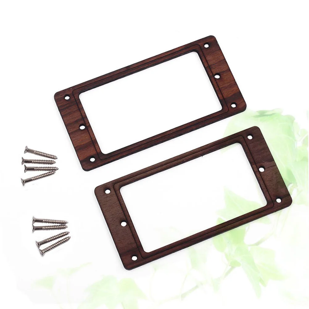 Slanted Pickup Ring Rosewood Double Coil Slanted Pickup Ring Pickup Ring Humbucker Frame Mounting Ring With Screws GB305L
Slanted Pickup Ring Rosewood Double Coil Slanted Pickup Ring Pickup Ring Humbucker Frame Mounting Ring With Screws GB305L