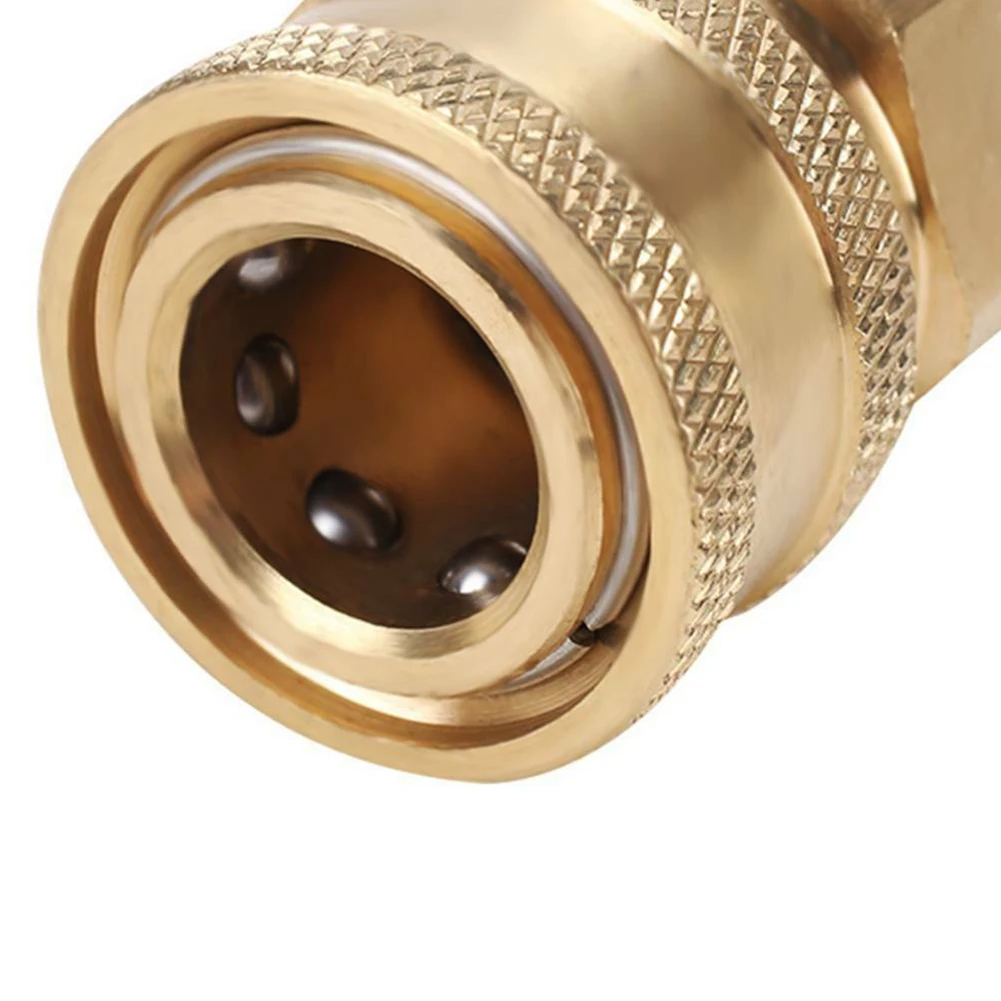 Quick Connector Pressure Washer 3/8in Male To M22 Male Adapter Car Washing Machine Fitting M22 Quick-connect Joint
Quick Connector Pressure Washer 3/8in Male To M22 Male Adapter Car Washing Machine Fitting M22 Quick-connect Joint