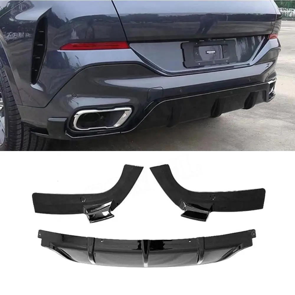 Rear Bumper Diffuser Lip for BMW X6 G06 M Sport 2020- 2022 Car Boot Exhaust Bracket Splitter Spoiler Plate ABS Carbon Look
Rear Bumper Diffuser Lip for BMW X6 G06 M Sport 2020- 2022 Car Boot Exhaust Bracket Splitter Spoiler Plate ABS Carbon Look