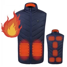 Heating Vest Warmer 9 Heating Zones USB Heated Jacket Vest Thermal Waistcoat Winter Warm Fever Vest Heated Vests for Men Women
Heating Vest Warmer 9 Heating Zones USB Heated Jacket Vest Thermal Waistcoat Winter Warm Fever Vest Heated Vests for Men Women