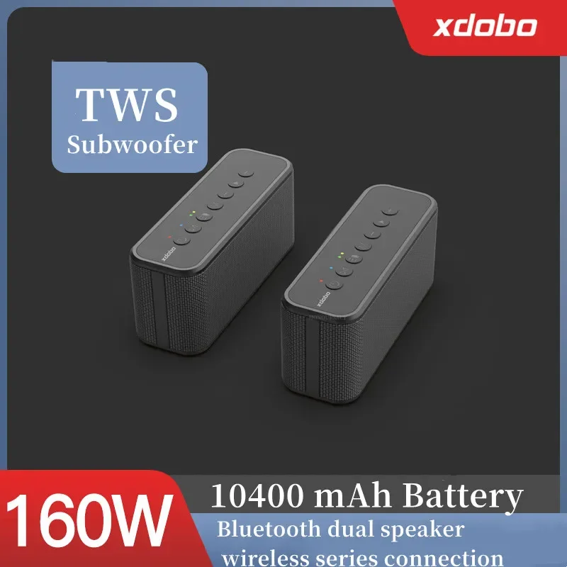 Беспроводной сабвуфер XDOBO X8 PLUS 80 Вт для уличного домашнего кинотеатра, Bluetooth-динамик, портативная стереоколонка 10400 мАч, объемный бумбокс
Беспроводной сабвуфер XDOBO X8 PLUS 80 Вт для уличного домашнего кинотеатра, Bluetooth-динамик, портативная стереоколонка 10400 мАч, объемный бумбокс
