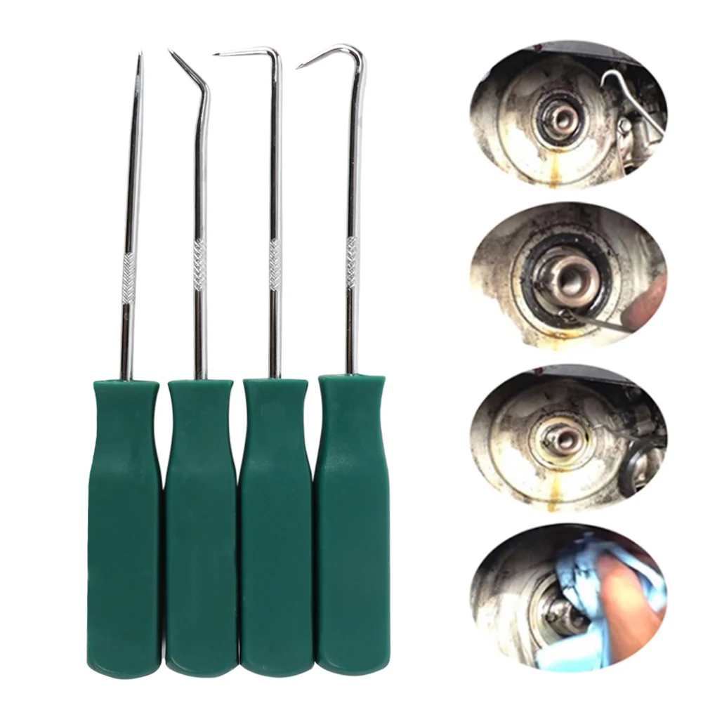 4-Pack 130mm Automotive Oil Seal Screwdriver Set O-Ring Gasket Puller Remover Pick Hook Tool Set
4-Pack 130mm Automotive Oil Seal Screwdriver Set O-Ring Gasket Puller Remover Pick Hook Tool Set