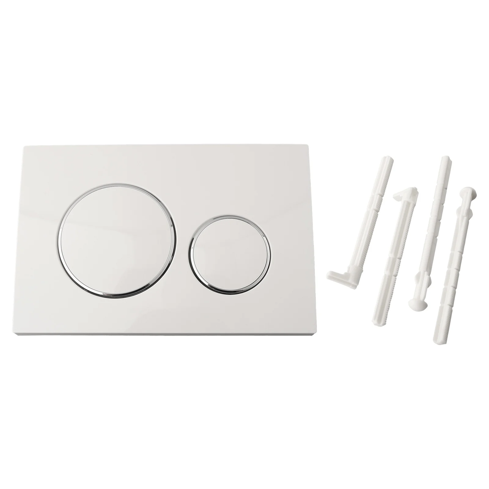 White Geberit Sigma20 Dual Flush Plate Chrome Design Rings Premium Plastic Material Easy Installation Complete Set Provided
White Geberit Sigma20 Dual Flush Plate Chrome Design Rings Premium Plastic Material Easy Installation Complete Set Provided