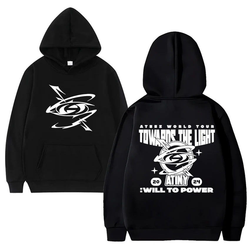 High Quality Ateez 2024 Towards The Light Tour Hoodie kpop Men Women vintage Oversized Sweatshirt Unisex Fleece Long sleeve Tops
High Quality Ateez 2024 Towards The Light Tour Hoodie kpop Men Women vintage Oversized Sweatshirt Unisex Fleece Long sleeve Tops