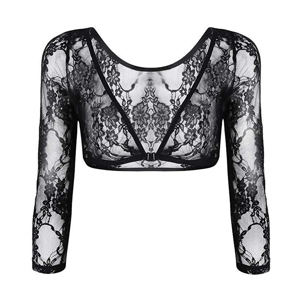 Female Women's Tops Mesh Seamless See Through Shaper Shirt Sheer Shirts Shoulder Sleeve Stretch Comfy Fashion
Female Women's Tops Mesh Seamless See Through Shaper Shirt Sheer Shirts Shoulder Sleeve Stretch Comfy Fashion