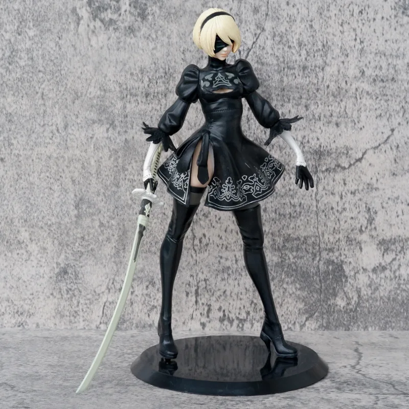 Экшн-фигурка Nier Automata YoRHa No.2 тип B 2B, игрушки, аниме машина Lifeform, фигурки, ПВХ Коллекционная модель, подарок для детей, 28 см
Экшн-фигурка Nier Automata YoRHa No.2 тип B 2B, игрушки, аниме машина Lifeform, фигурки, ПВХ Коллекционная модель, подарок для детей, 28 см