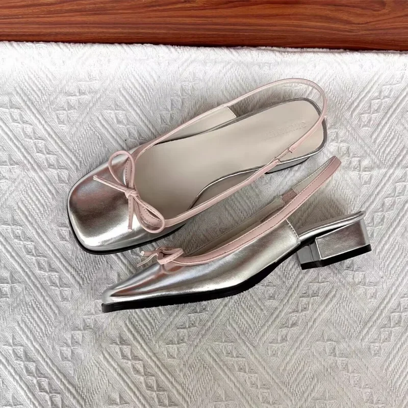 2024 Summer Women's Flats Sliver Boat Shoes Square Toe Slip on Flat Shoes for Woman Ballet Flats Comfortable Bow Women's Sandals
2024 Summer Women's Flats Sliver Boat Shoes Square Toe Slip on Flat Shoes for Woman Ballet Flats Comfortable Bow Women's Sandals