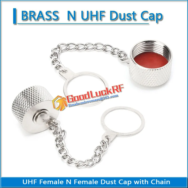 N Female UHF PL259 SO239 Female Dust Cap with Chain Resistor RF coaxial Terminator Dust Cap Protective Cover Brass Adapters
N Female UHF PL259 SO239 Female Dust Cap with Chain Resistor RF coaxial Terminator Dust Cap Protective Cover Brass Adapters
