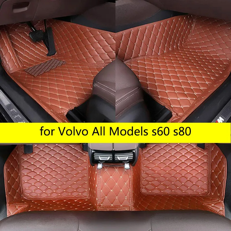 

CRLCRT Custom car floor mats for Volvo All Models s60 s80 c30 xc60 xc90 s90 s40 v40 v90 xc70 v60 XC-Classi auto Accessories