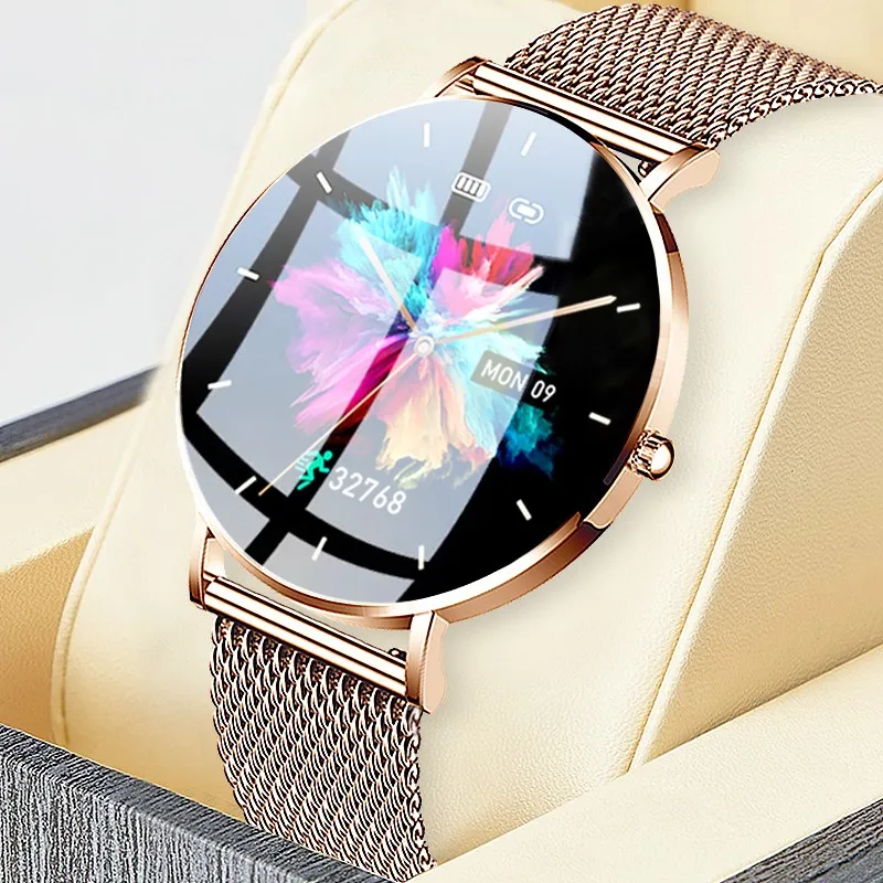 2023 6.8mm Ultra Thin Smart Watch Women 1.36" AMOLED 360*360 HD Pixe Display Always Show Time Call Reminder Smartwatch Ladies
2023 6.8mm Ultra Thin Smart Watch Women 1.36" AMOLED 360*360 HD Pixe Display Always Show Time Call Reminder Smartwatch Ladies