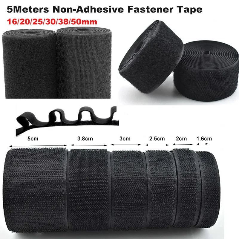 5Meters/Lot 16-100mm Black White Non-Adhesive Fastener Tape Hook and Loop Tape No Glue DIY Sewing Accessories Magic tape
5Meters/Lot 16-100mm Black White Non-Adhesive Fastener Tape Hook and Loop Tape No Glue DIY Sewing Accessories Magic tape