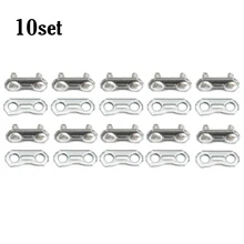 10 Sets Chainsaw Chain Joiner Link Stainless Steel Chain Link Fit For 325 058 Chain Joining Chainsaw Parts Accessories
10 Sets Chainsaw Chain Joiner Link Stainless Steel Chain Link Fit For 325 058 Chain Joining Chainsaw Parts Accessories