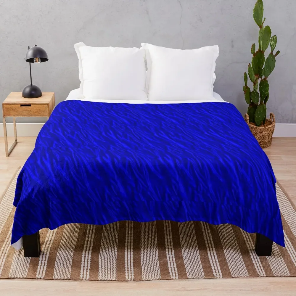 Electric Blue Silk Print Throw Blanket anime Fluffys Large Multi-Purpose Blankets
Electric Blue Silk Print Throw Blanket anime Fluffys Large Multi-Purpose Blankets