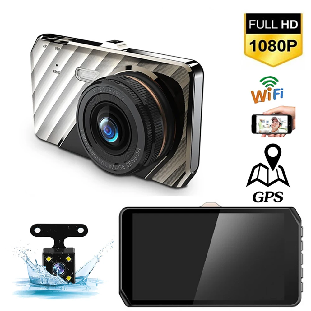 Автомобильный видеорегистратор, Wi-Fi, Full HD 1080P, камера заднего вида, Автомобильный видеорегистратор с ночным видением, Автомобильный видеорегистратор, GPS-регистратор, автомобильные аксессуары
Автомобильный видеорегистратор, Wi-Fi, Full HD 1080P, камера заднего вида, Автомобильный видеорегистратор с ночным видением, Автомобильный видеорегистратор, GPS-регистратор, автомобильные аксессуары