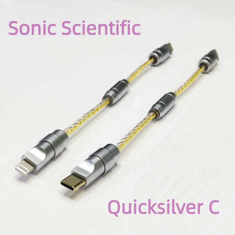 

Quicksilver C And Quicksilver L OTG Cables,the New Members In The Quicksilver Family, Portable Audio Decoder