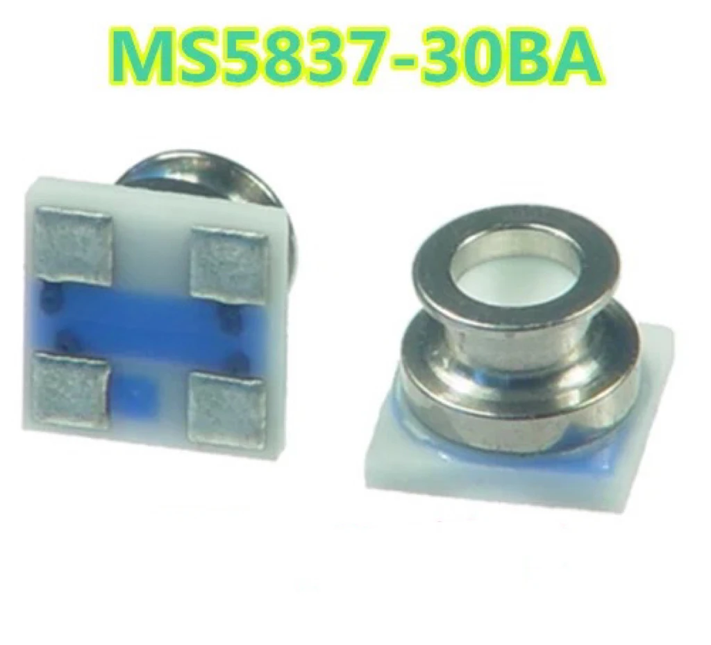 1 шт./партия, новые оригинальные Φ MS5837 -02BA, Измерение глубины воды, датчик давления, размер 3,3*3,3*2,5 мм
1 шт./партия, новые оригинальные Φ MS5837 -02BA, Измерение глубины воды, датчик давления, размер 3,3*3,3*2,5 мм