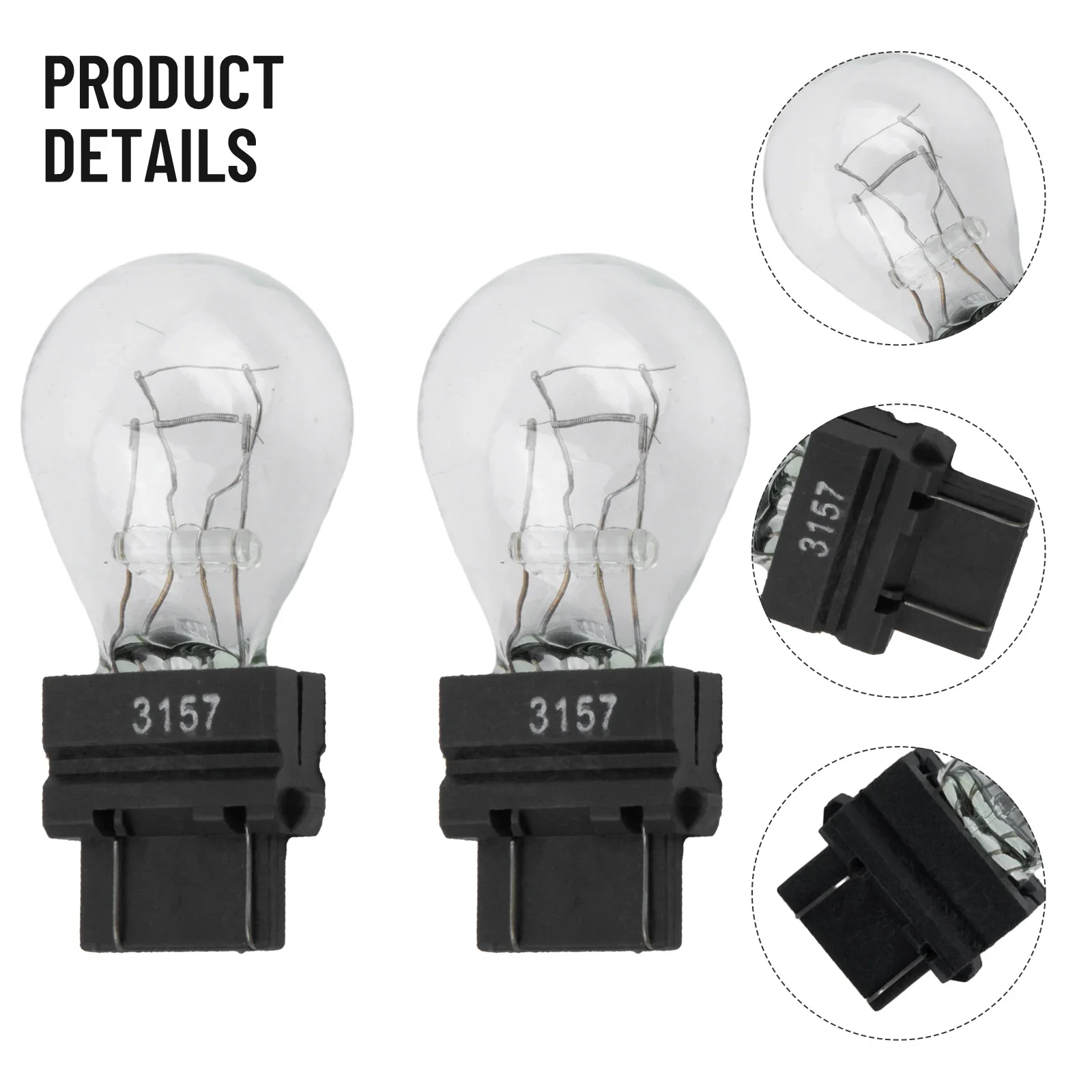 2pcs Universal 3157 Bright Light Bulbs Taillight Brake Lights Reverse Rear Stop Turn Signal Lamp Bulb For Car/Truck/Motorbike
2pcs Universal 3157 Bright Light Bulbs Taillight Brake Lights Reverse Rear Stop Turn Signal Lamp Bulb For Car/Truck/Motorbike