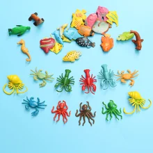 40pcs Mini Simulation Sea Animal Model Sea Ocean Animals Figures Different Shape for Kids Children (Mixed Color)
40pcs Mini Simulation Sea Animal Model Sea Ocean Animals Figures Different Shape for Kids Children (Mixed Color)