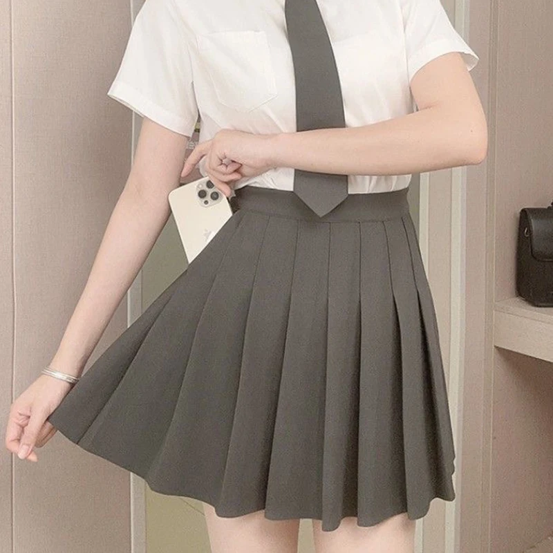 40/45cm Skirts with Pockets for Women Elastic Waist Woman Pleated Skirt Harajuku A-line Female Mini Skirts Fashion Ladies Skirt
40/45cm Skirts with Pockets for Women Elastic Waist Woman Pleated Skirt Harajuku A-line Female Mini Skirts Fashion Ladies Skirt