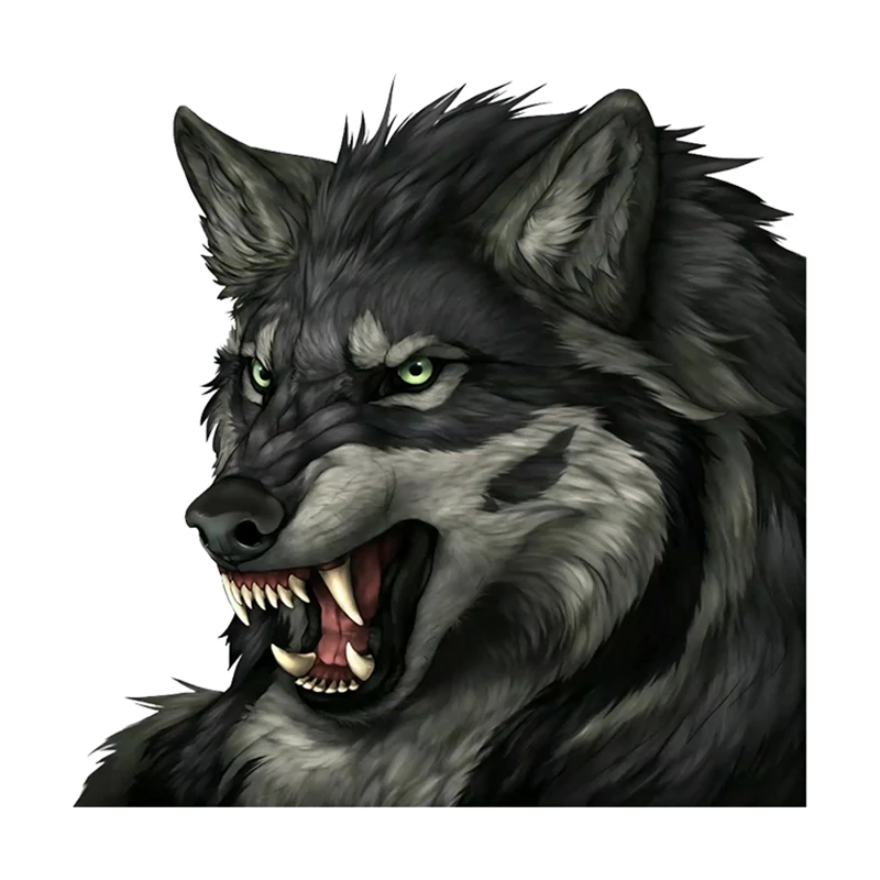 41701# Grey Angry Wolf Car Stickers Waterproof Vinyl Decal Car Accessories Pegatinas Para Coche DIY Car Styling
41701# Grey Angry Wolf Car Stickers Waterproof Vinyl Decal Car Accessories Pegatinas Para Coche DIY Car Styling