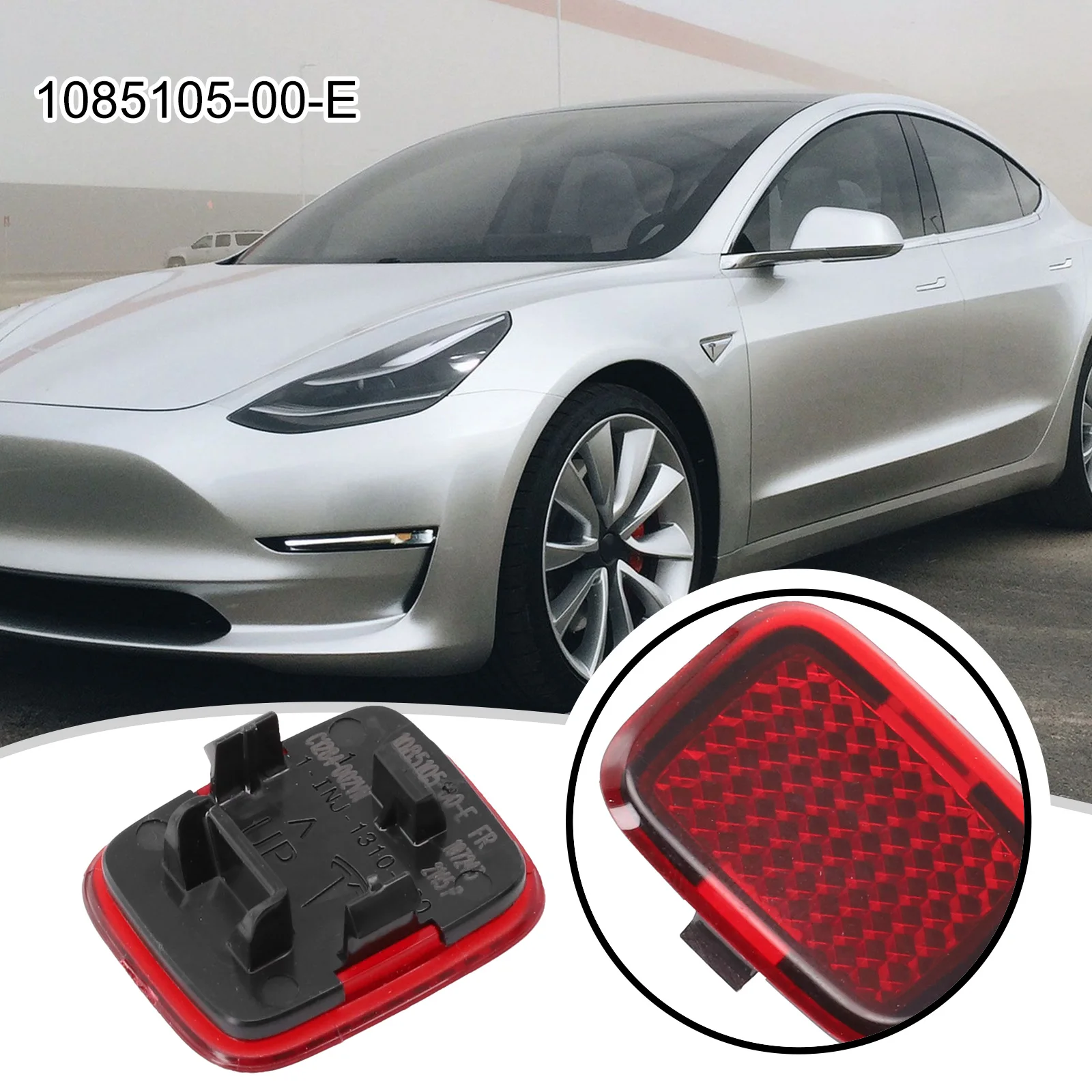 Door Light 1x Reflector Lamp Red Plastic 1085105-00-E Easy Installation For Tesla Model 3 M3 2017 For Tesla Model 3 M3 2022 New
Door Light 1x Reflector Lamp Red Plastic 1085105-00-E Easy Installation For Tesla Model 3 M3 2017 For Tesla Model 3 M3 2022 New