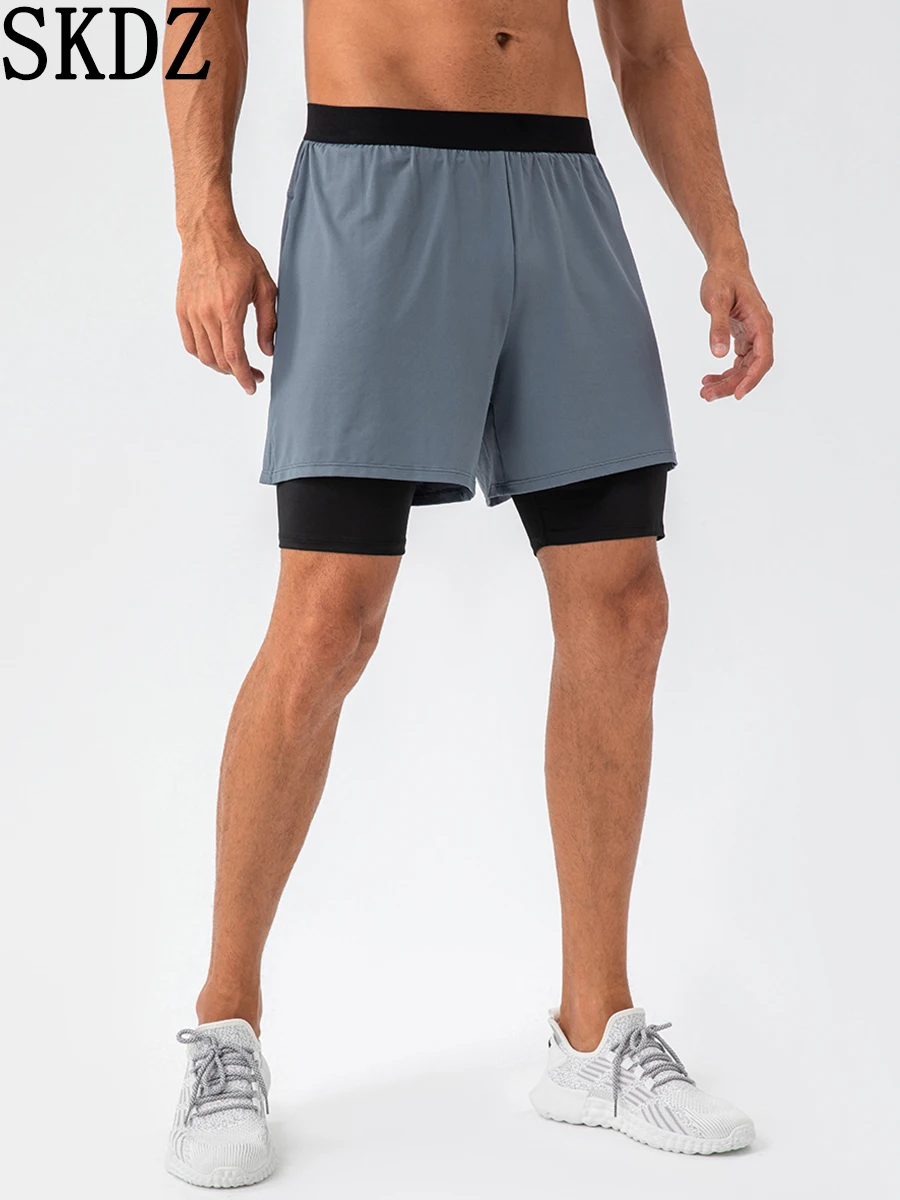 Men's Quick Drying Sports Pants Loose And Fake Two-Piece Double-Layer Breathable Running Fitness Pants Sports Casual Shorts
Men's Quick Drying Sports Pants Loose And Fake Two-Piece Double-Layer Breathable Running Fitness Pants Sports Casual Shorts