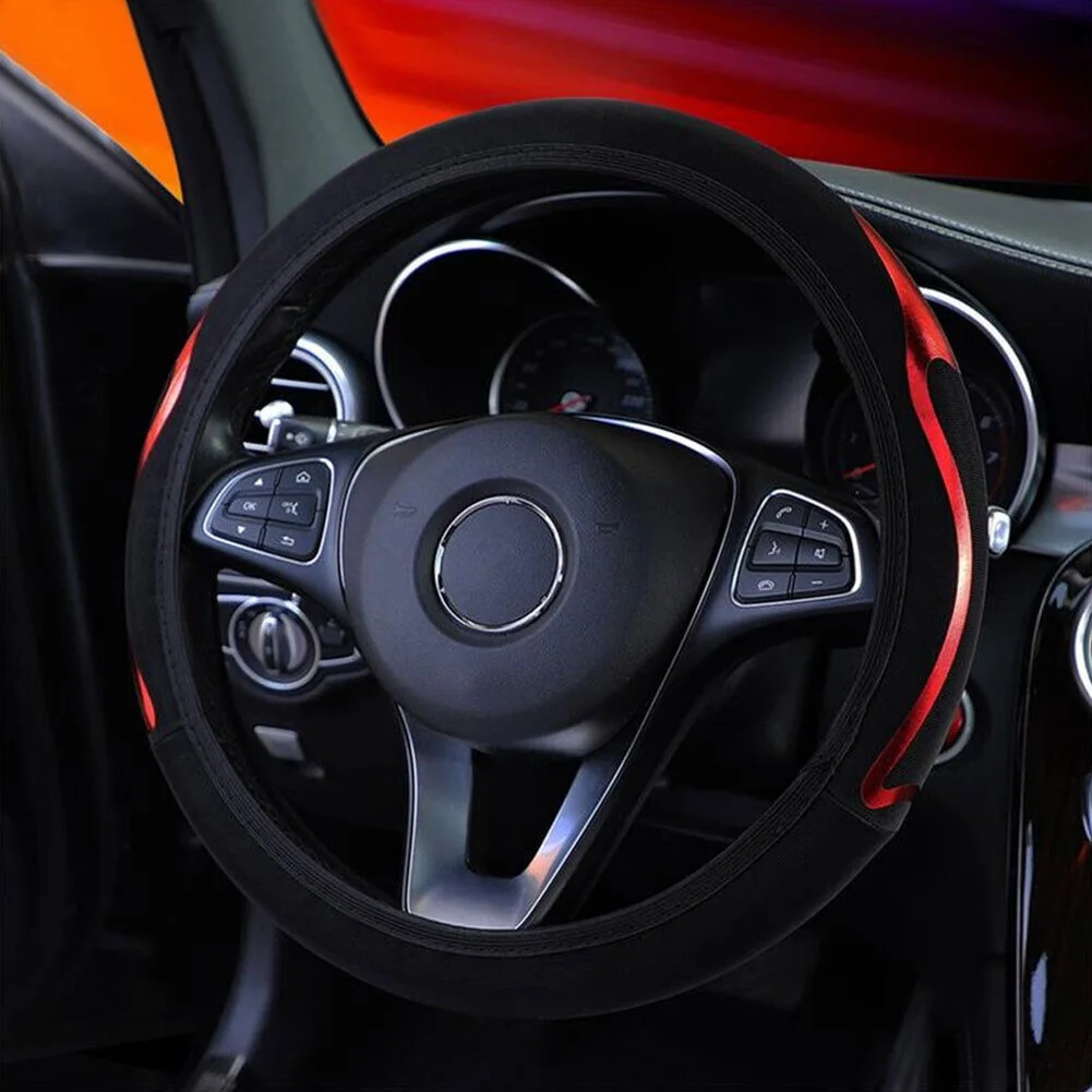 Upgrade Your Driving Comfort with a Breathable and Anti Slip Car Steering Wheel Cover 37 38CM Multiple Colors Available
Upgrade Your Driving Comfort with a Breathable and Anti Slip Car Steering Wheel Cover 37 38CM Multiple Colors Available