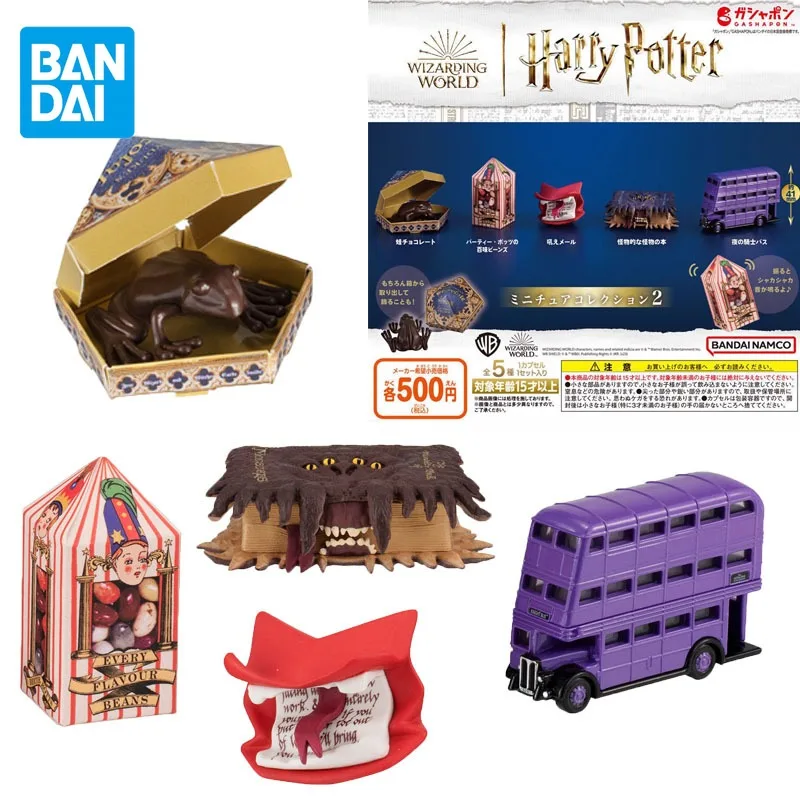 

BANDAI Original Gashapon Harry James Potter Anime Figure Magic Props Action Figure Toys for Boys Girls Children Birthday Gifts