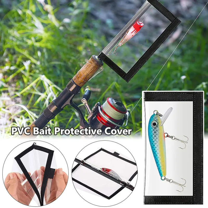4pcs M/L Transparent PVC Lure Bag Fishing Hook Protective Wraps Cover Case Portable Bait Fishing Tackle Storage Bag Accessories
4pcs M/L Transparent PVC Lure Bag Fishing Hook Protective Wraps Cover Case Portable Bait Fishing Tackle Storage Bag Accessories
