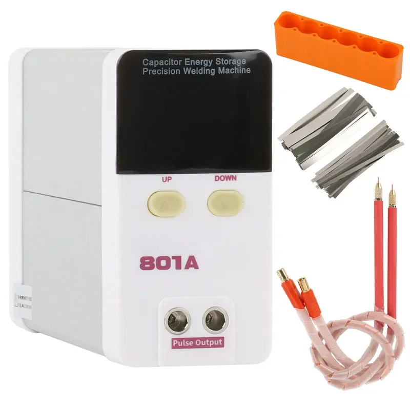801A Spot Welder Battery Welding Pulse Capacitor Spot Solder Machine Phone Battery Repair Tool 100~240V
801A Spot Welder Battery Welding Pulse Capacitor Spot Solder Machine Phone Battery Repair Tool 100~240V