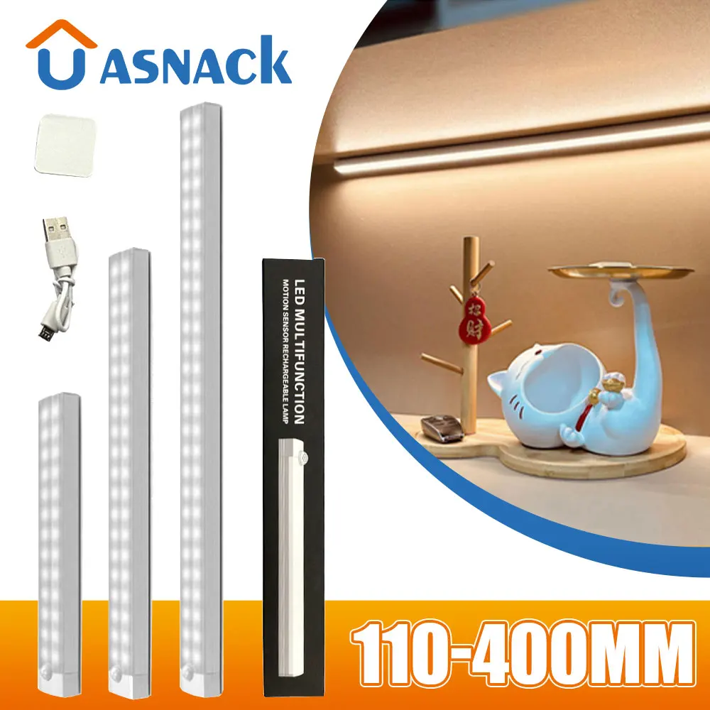 Motion Sensor Light Wireless LED Night Light USB Rechargeable Night Lamp Kitchen Bedroom Cabinet Wardrobe Lamp Under Backlight
Motion Sensor Light Wireless LED Night Light USB Rechargeable Night Lamp Kitchen Bedroom Cabinet Wardrobe Lamp Under Backlight