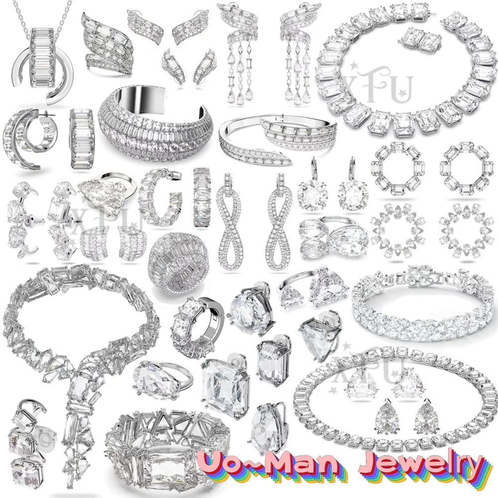 xfu Original Gema Millenia Premium Luxury Jewelry Set Charm Crystal Women's Necklace Bracelet Earring Ring Christmas Gift
xfu Original Gema Millenia Premium Luxury Jewelry Set Charm Crystal Women's Necklace Bracelet Earring Ring Christmas Gift