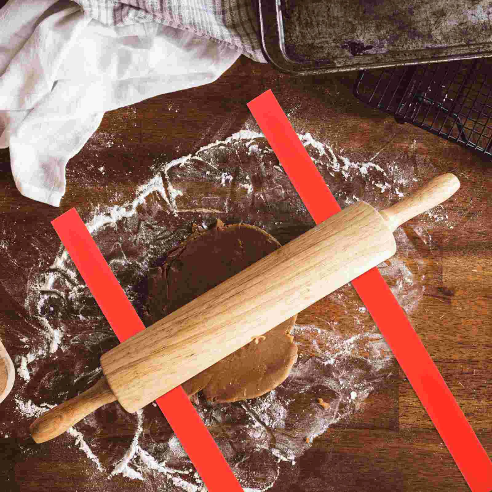 Dough Thickness Measuring Strip Silicone Ruler Baking Rolling Pin Biscuit Guides for Biscuits
Dough Thickness Measuring Strip Silicone Ruler Baking Rolling Pin Biscuit Guides for Biscuits