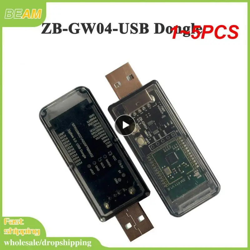 1~5PCS ZigBee 3.0 ZB-GW04 Silicon Labs Universal Gateway USB Dongle Mini EFR32MG21 Universal Open Source Hub USB Dongle
1~5PCS ZigBee 3.0 ZB-GW04 Silicon Labs Universal Gateway USB Dongle Mini EFR32MG21 Universal Open Source Hub USB Dongle