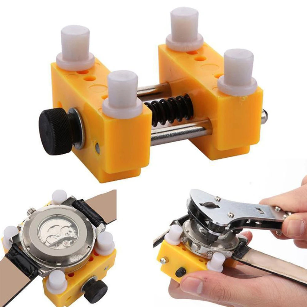 Watch Back Remover Tool Back Cover Press Closer Remover Holder Adjustable Watchmaker Repair Back Case Press Closer Remover 1PCS
Watch Back Remover Tool Back Cover Press Closer Remover Holder Adjustable Watchmaker Repair Back Case Press Closer Remover 1PCS