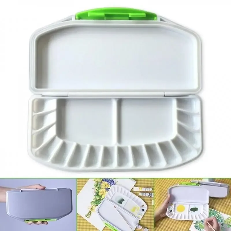 1Pc Folding Watercolor Palette Airtight Leak-proof Art Supply For Acrylic Painting Oil Paint
1Pc Folding Watercolor Palette Airtight Leak-proof Art Supply For Acrylic Painting Oil Paint