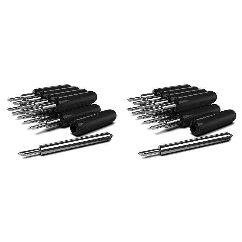 40Pcs Cutting Blades For Cricut Explore Air/Air 2/Maker Expression Fine Point Blades Consist For Cricut Cutting Machines
40Pcs Cutting Blades For Cricut Explore Air/Air 2/Maker Expression Fine Point Blades Consist For Cricut Cutting Machines