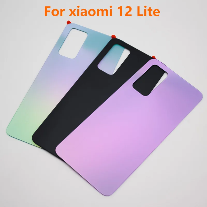 For 12 Lite Glass Housing Cover For Xiaomi 12 lite Battery Cover Door rear back Case Replacement parts with sticker
For 12 Lite Glass Housing Cover For Xiaomi 12 lite Battery Cover Door rear back Case Replacement parts with sticker
