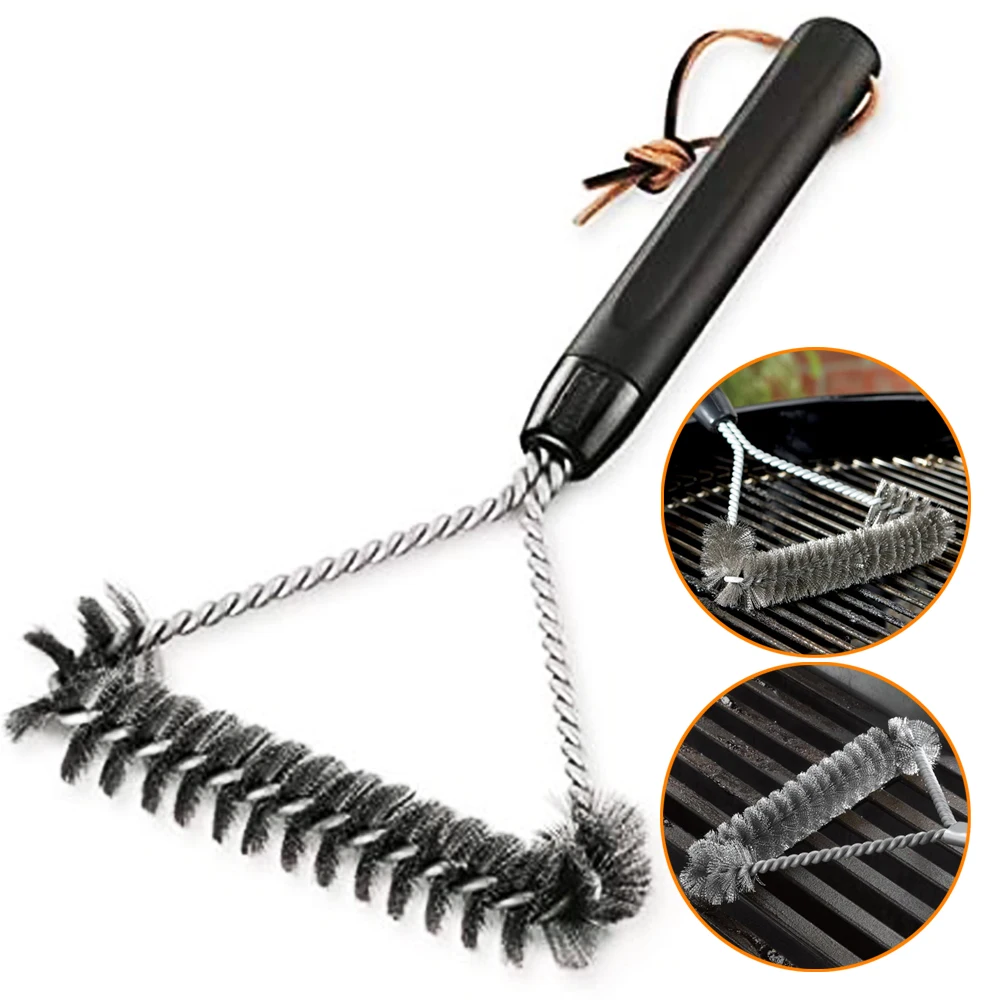 Kitchen Accessories BBQ Grill Barbecue Kit Cleaning Brush Stainless Steel Cooking Tools Barbecue Grill Wire Brush
Kitchen Accessories BBQ Grill Barbecue Kit Cleaning Brush Stainless Steel Cooking Tools Barbecue Grill Wire Brush