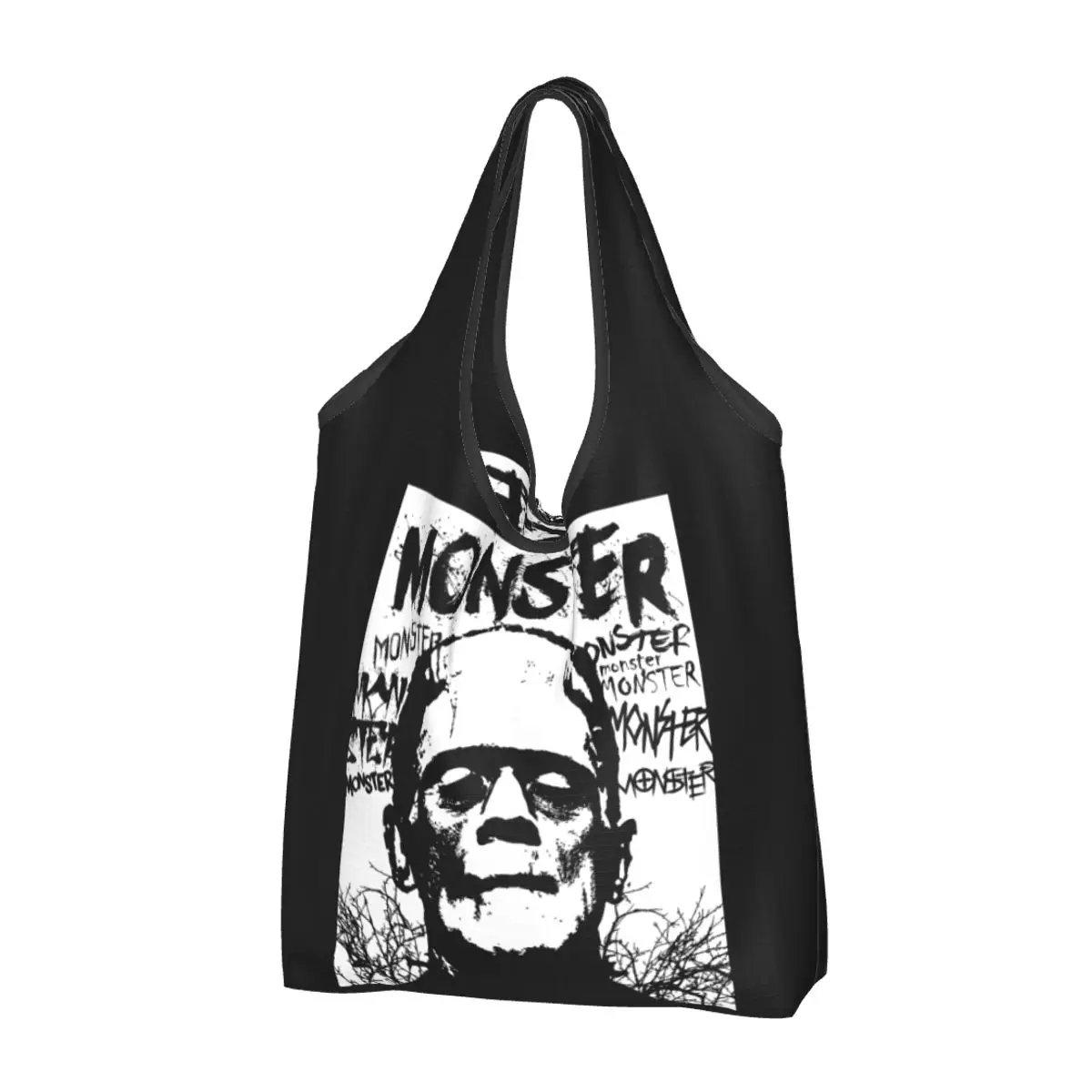 Многоразовые сумки для покупок Monster для продуктов складные сумки для покупок с фильмами Франкенштейна ужасов моющиеся большие сумки-тоут
Многоразовые сумки для покупок Monster для продуктов складные сумки для покупок с фильмами Франкенштейна ужасов моющиеся большие сумки-тоут