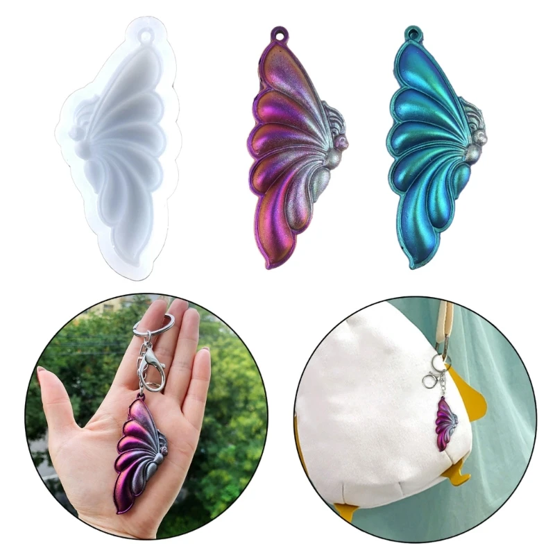 Christmas Butterfly Wing Ornaments Resin Casting Silicone Mold Woman Keychain Decorative Pendant Mold for DIY Crafts
Christmas Butterfly Wing Ornaments Resin Casting Silicone Mold Woman Keychain Decorative Pendant Mold for DIY Crafts